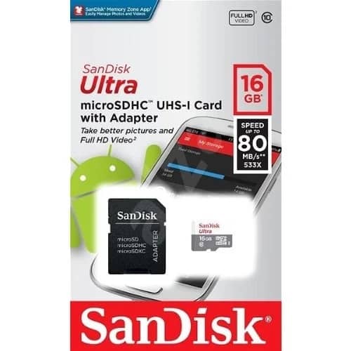 Sandisk 16GB Memory